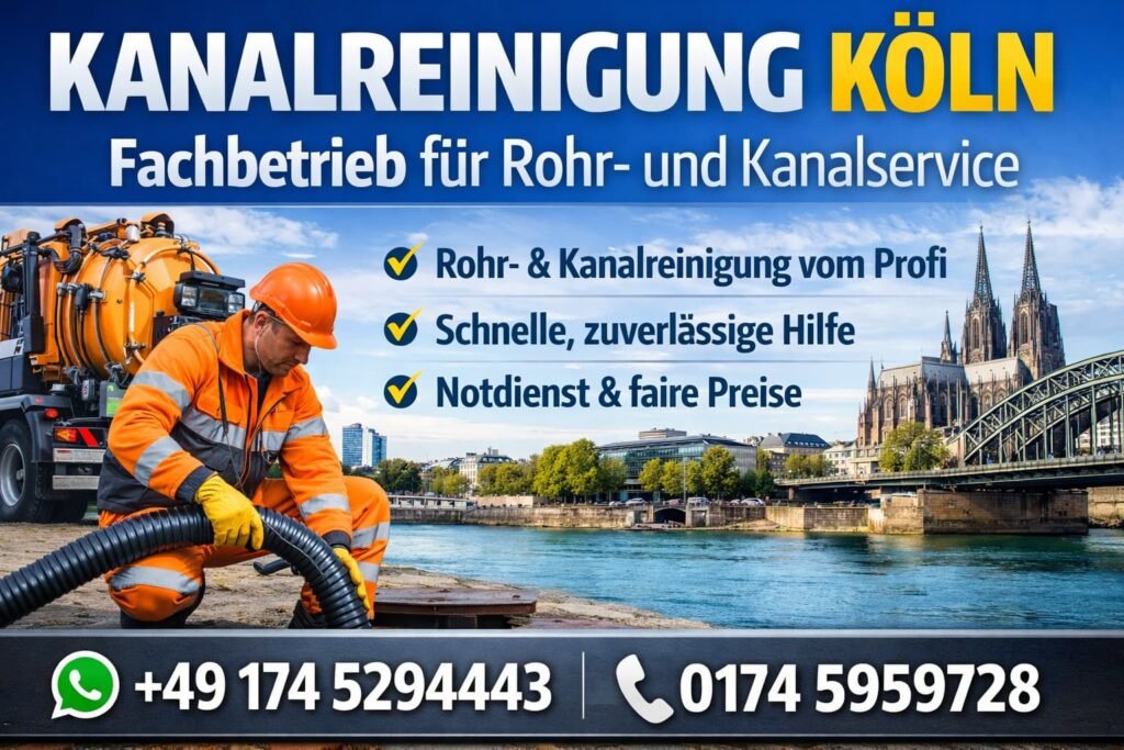 Kanalreinigung Köln
