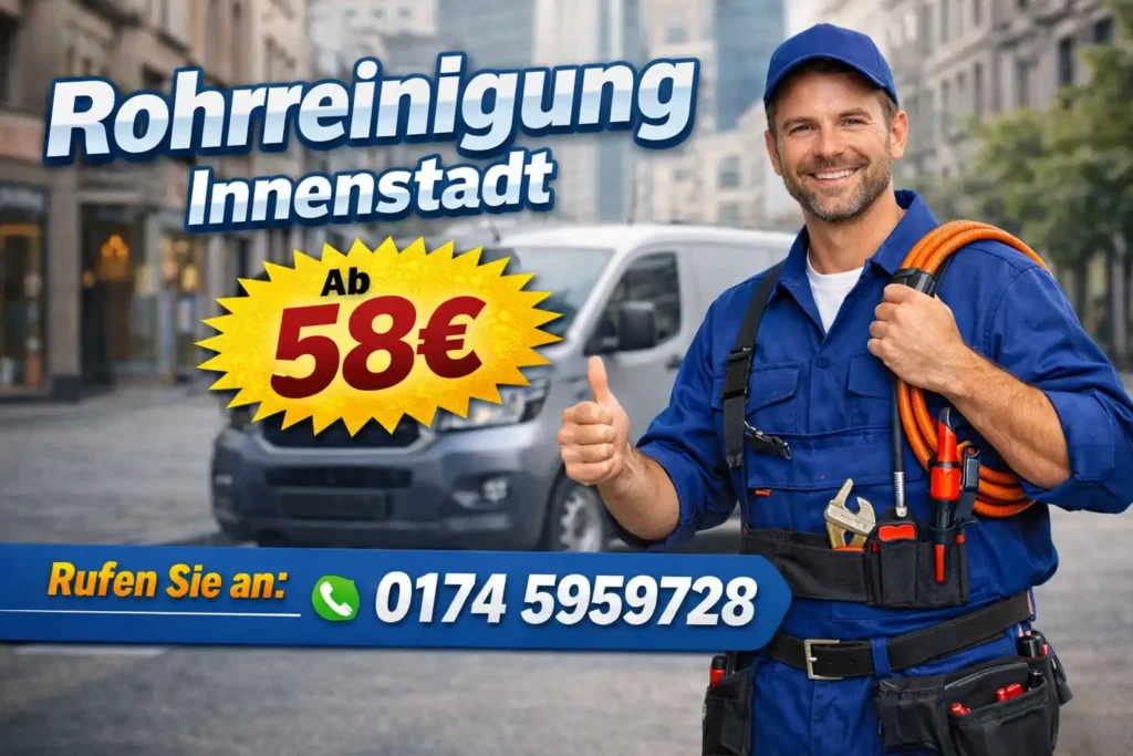 Rohrreinigung Innenstadt