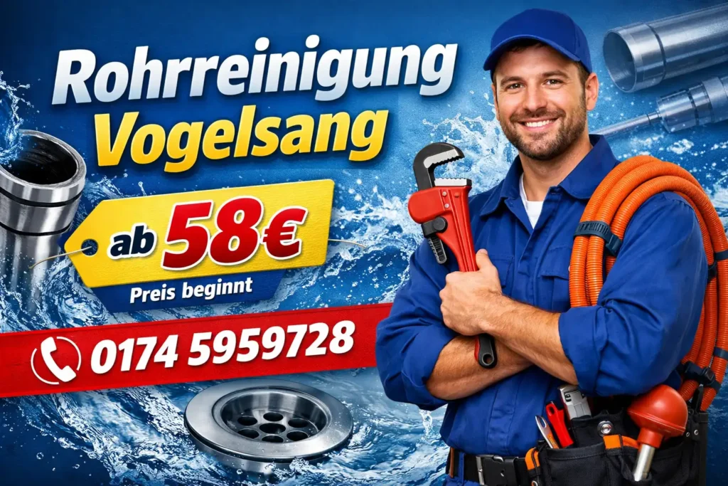 Rohrreinigung Vogelsang