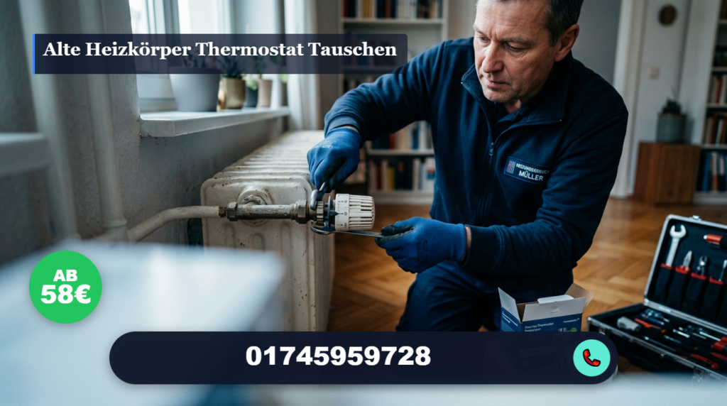 alte heizkörper thermostat tauschen