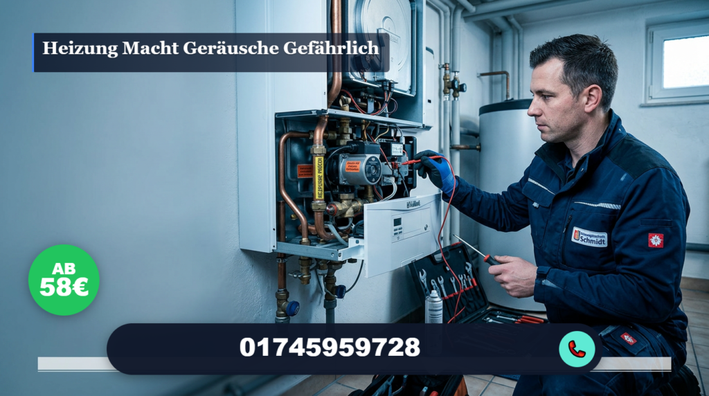 heizung macht geräusche gefährlich
