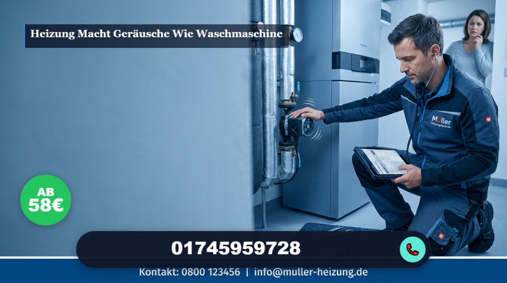 heizung macht geräusche wie waschmaschine