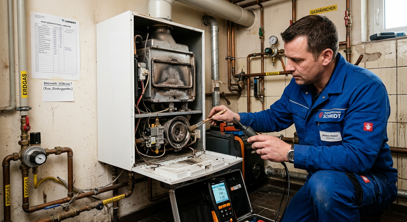 heizungswartung kosten gas