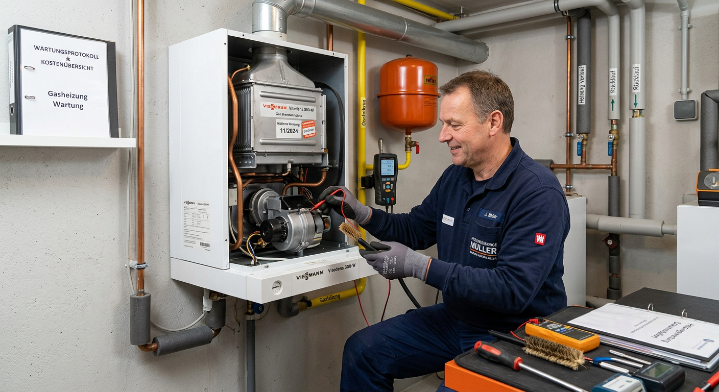 heizungswartung kosten gas