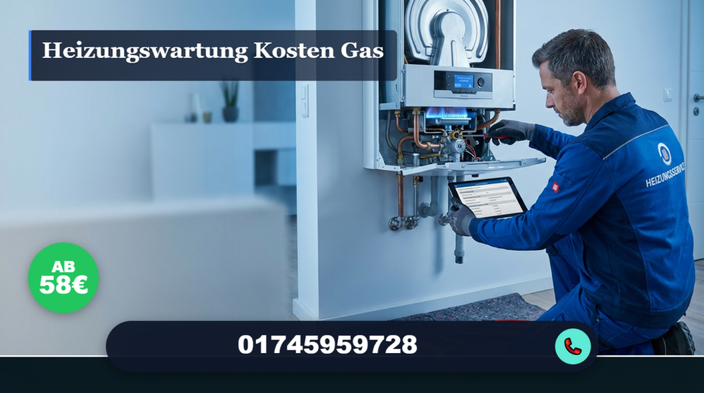 heizungswartung kosten gas