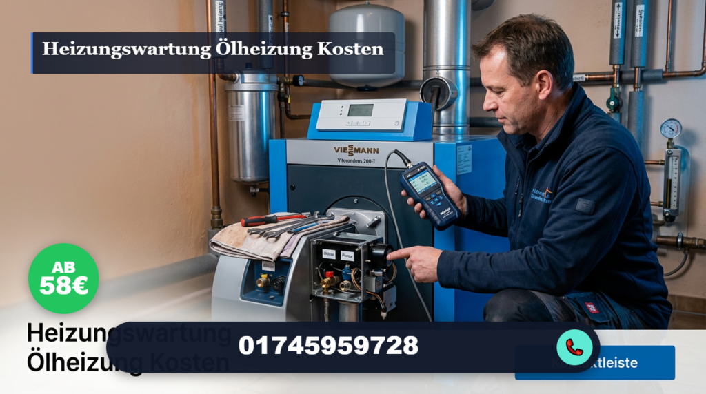 heizungswartung ölheizung kosten