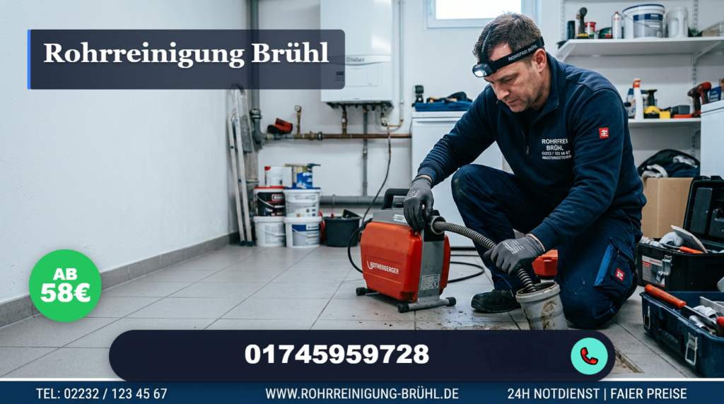 rohrreinigung brühl