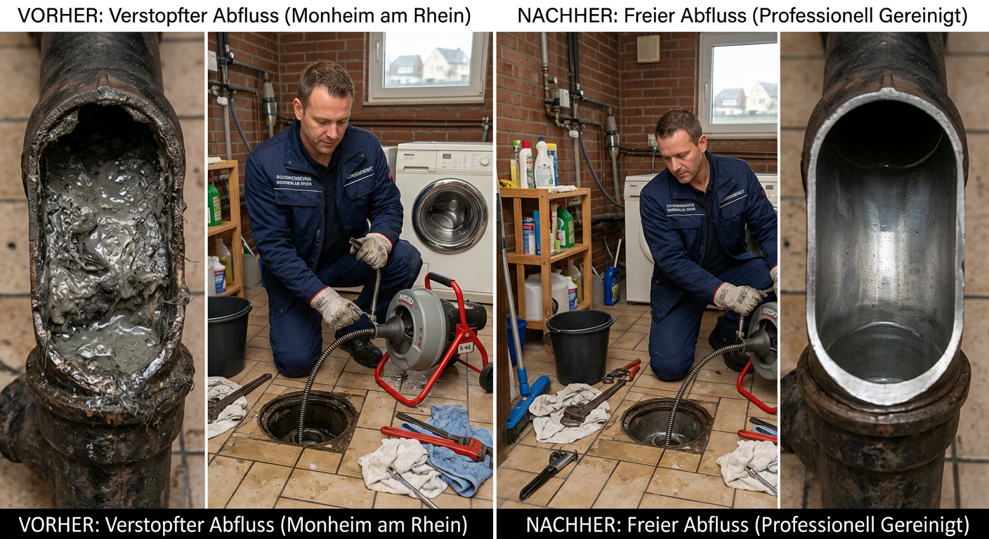 rohrreinigung monheim am rhein