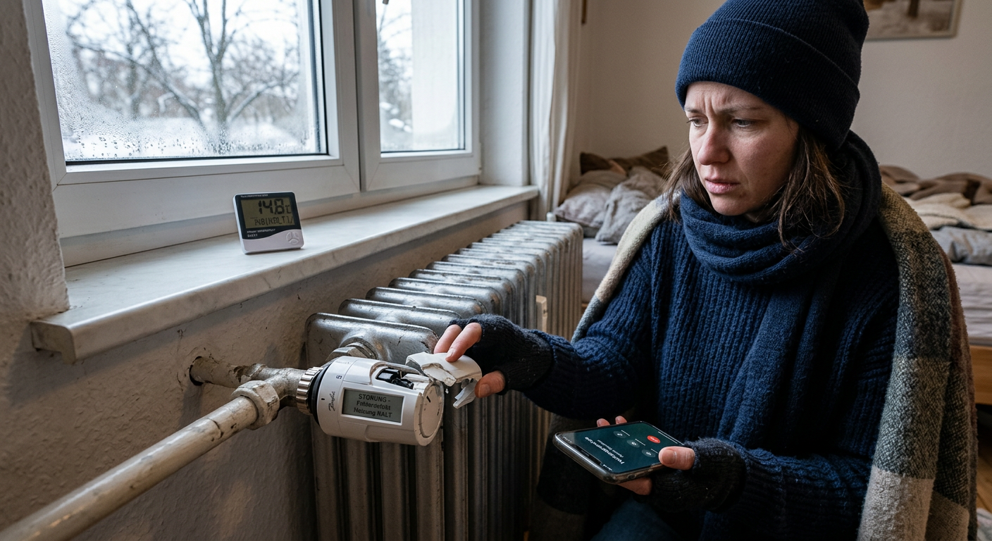 thermostat kaputt heizung kalt