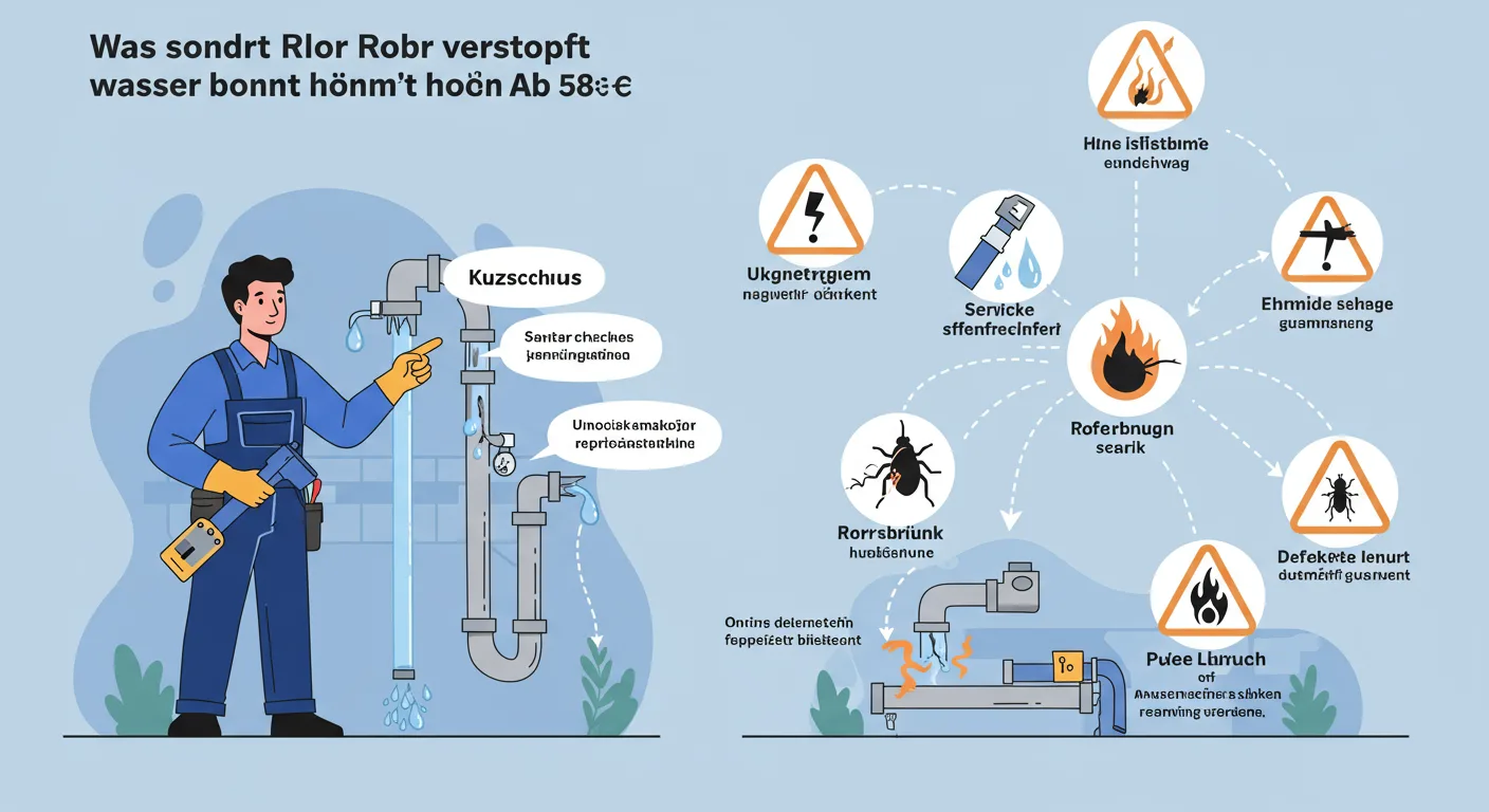 rohr verstopft wasser kommt hoch – Problem
