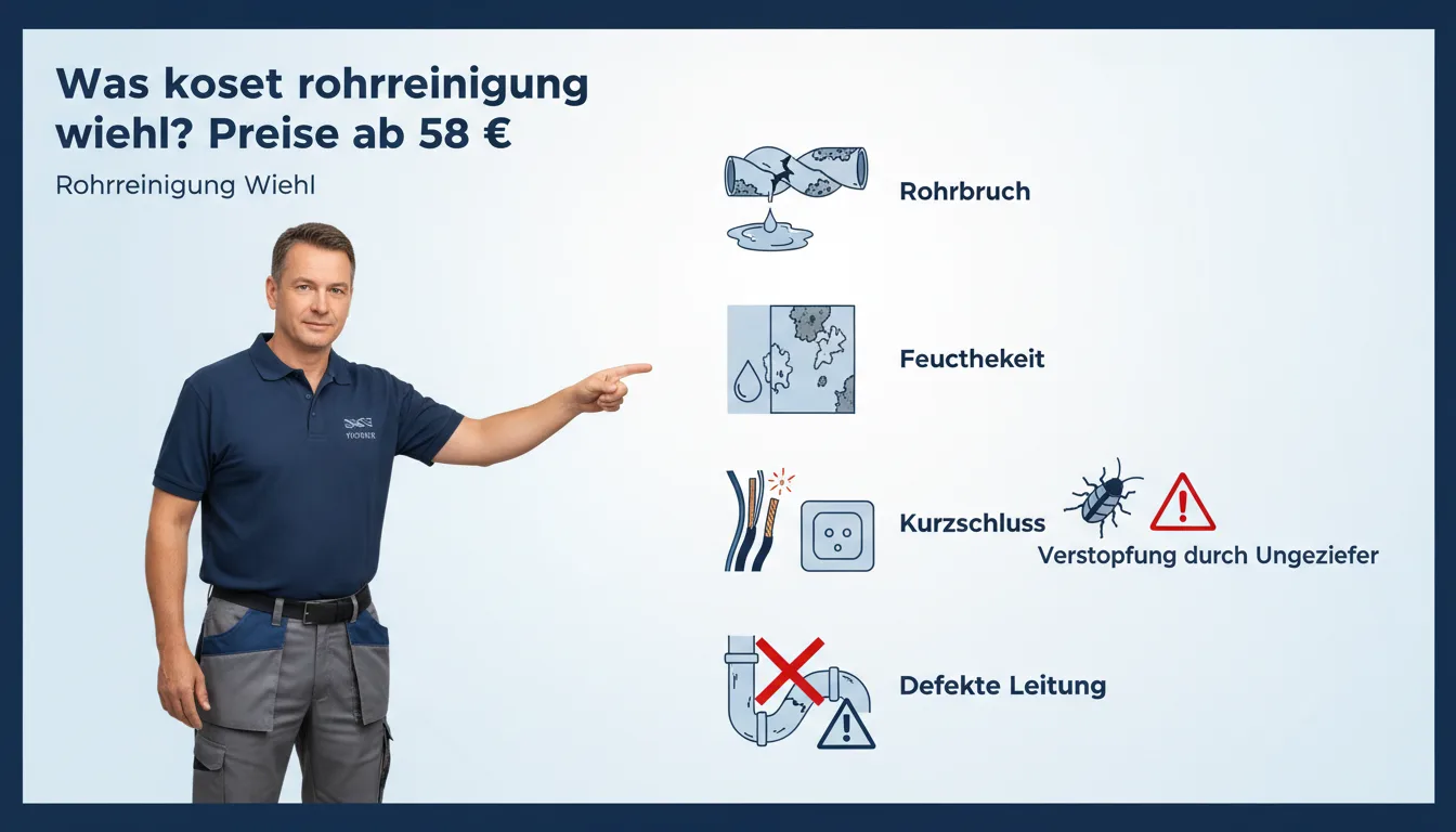 rohrreinigung wiehl – Problem