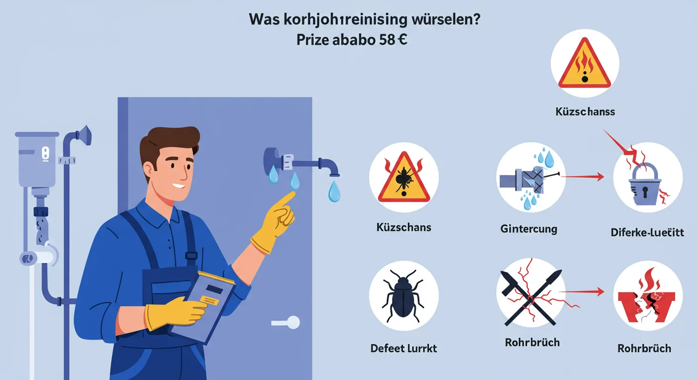 rohrreinigung würselen – Problem