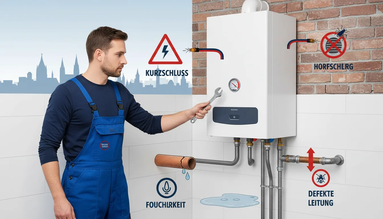 gastherme läuft aber heizung wird nicht warm – Problem