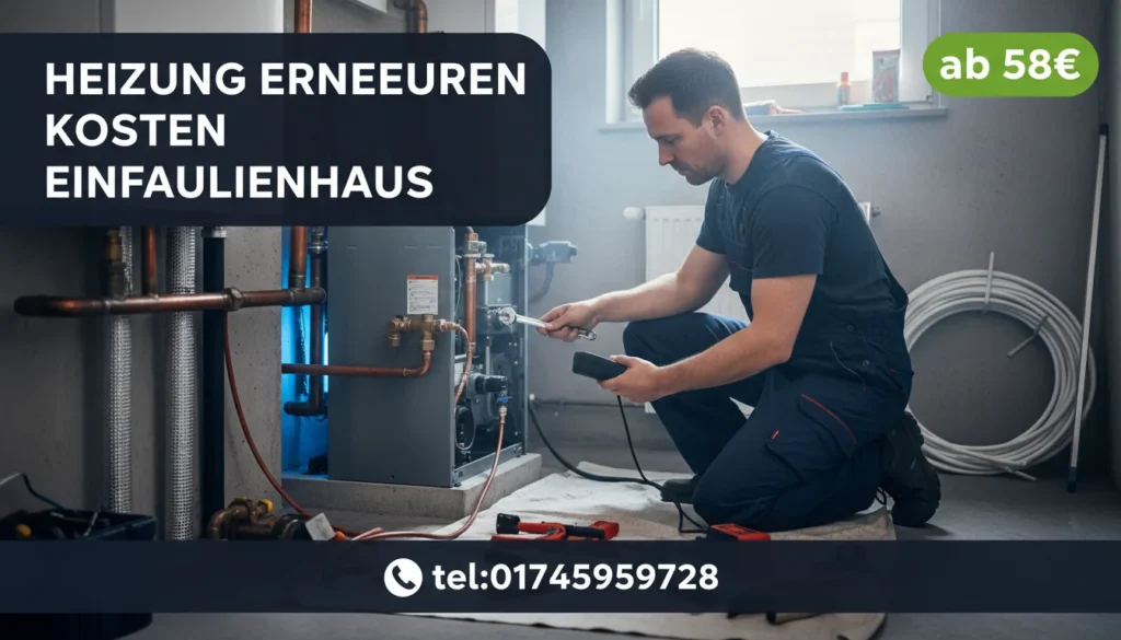 heizung erneuern kosten einfamilienhaus