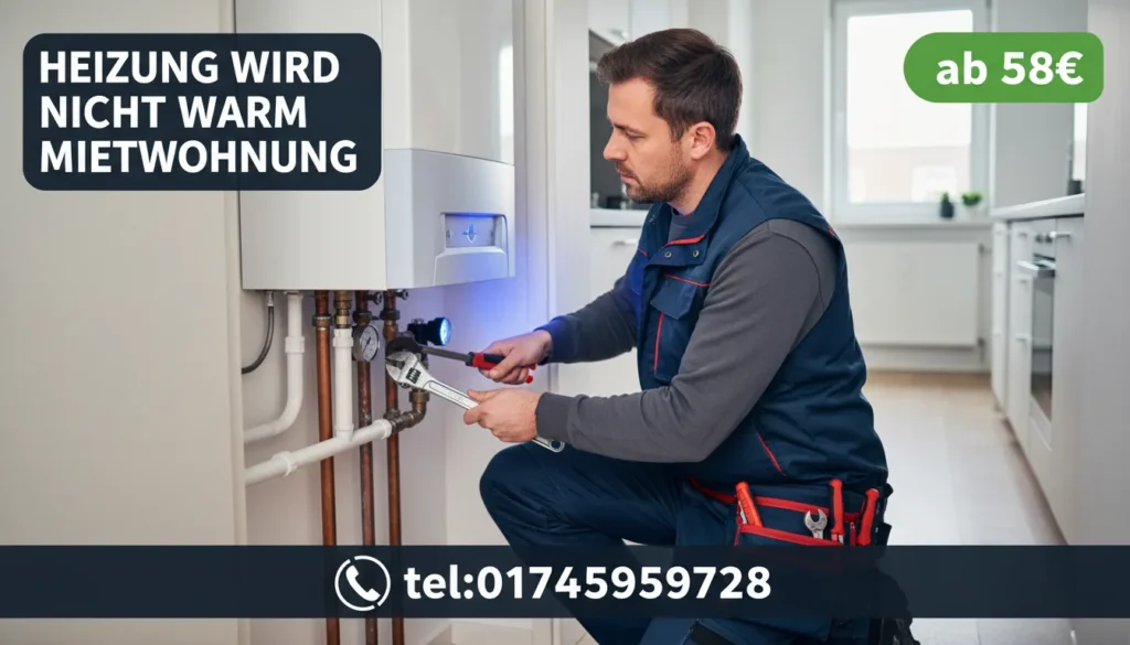 heizung wird nicht warm mietwohnung