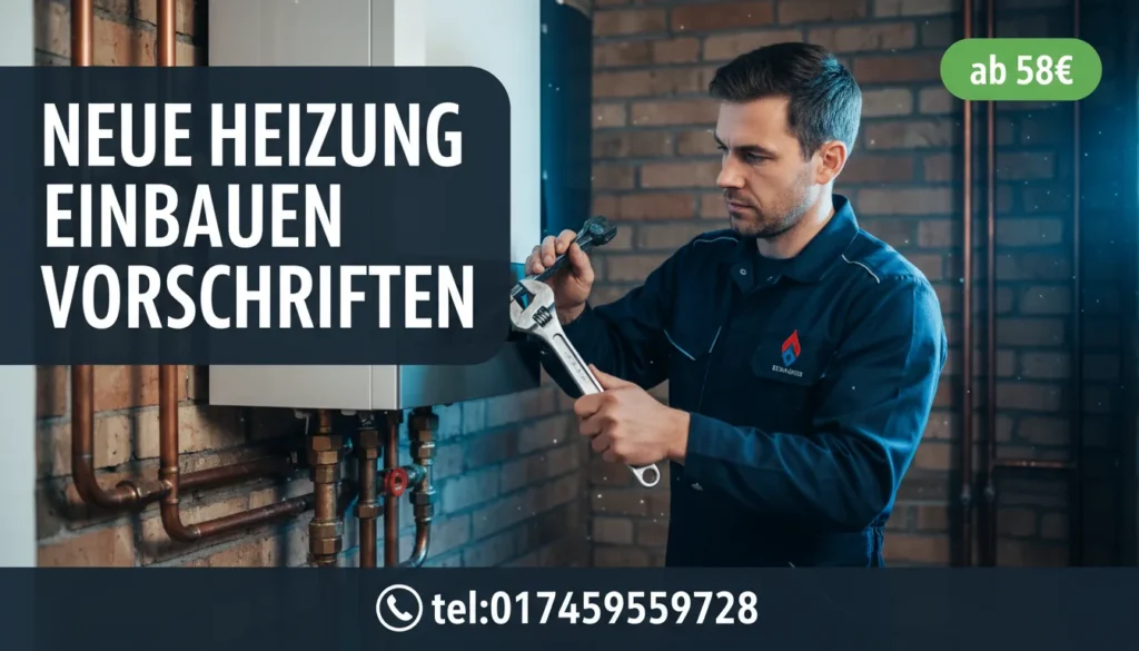 neue heizung einbauen vorschriften