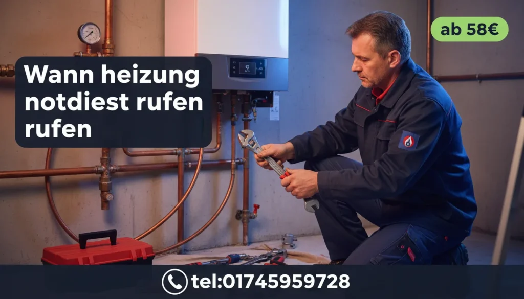 wann heizung notdienst rufen