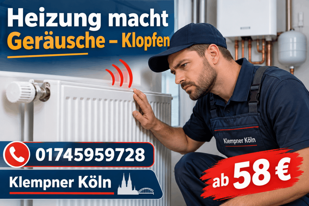 Heizung macht Geräusche Klopfen – Ursachen und Lösungen am Heizkörper